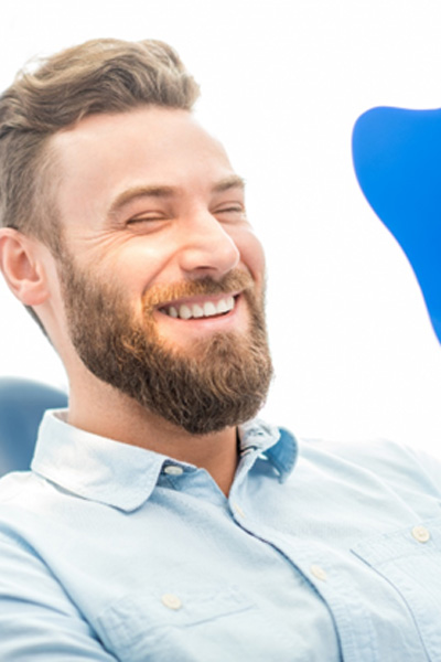 San Jose patient reviewing dental implant instructions 
